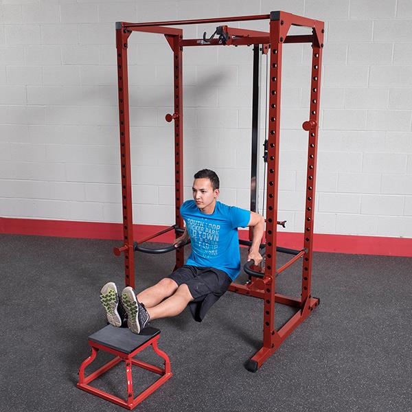 Grote foto powerline dr100 dip rack attachment voor ppr200x en bfpr100 sport en fitness fitness