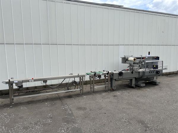 Grote foto ulma atlanta e flowpackmachine met aanvoer agrarisch tuinbouw