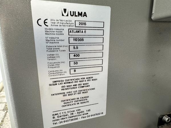 Grote foto ulma atlanta e flowpackmachine met aanvoer agrarisch tuinbouw