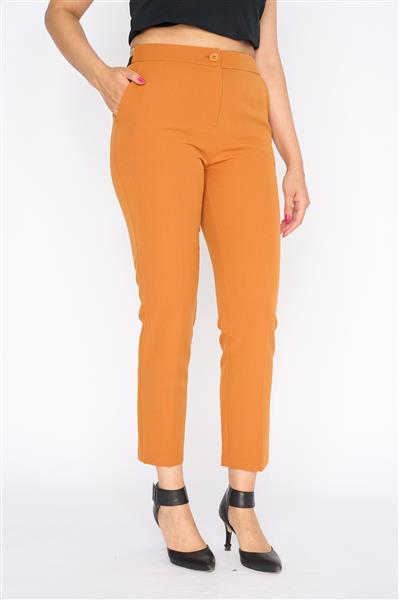 Grote foto dames pantalon straight 0396 kleding dames broeken en pantalons