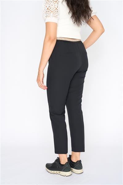Grote foto dames pantalon straight 0396 kleding dames broeken en pantalons