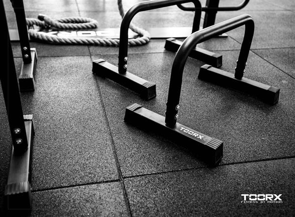 Grote foto toorx fitness paralettes 75 cm set sport en fitness fitness