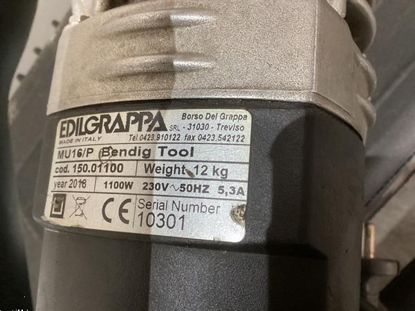 Grote foto buigmachine edilgrappa mu16 p doe het zelf en verbouw gereedschappen en machines