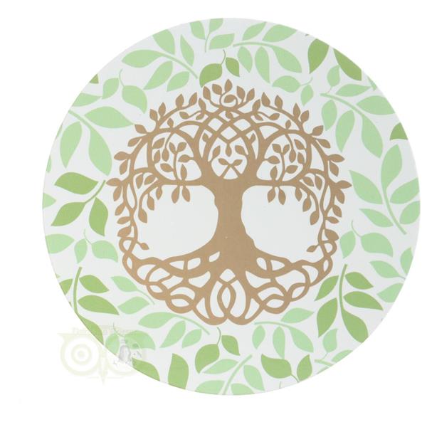 Grote foto levensboom tree of life onderzetters set van 6 huis en inrichting woningdecoratie