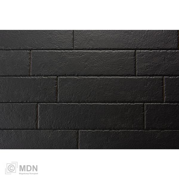 Grote foto pallet deal mat zwarte bricks 7x28 cm 0 98m doe het zelf en verbouw tegels
