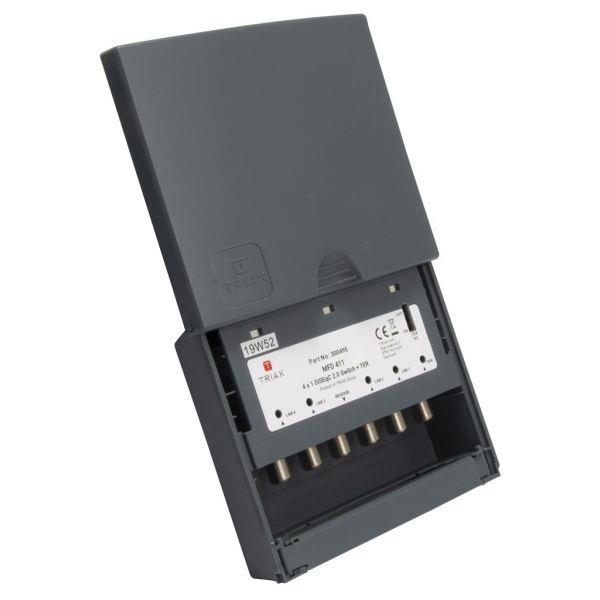Grote foto triax diseqc switch 4 1 mfd 411 inclusief behuizing computers en software netwerkkaarten routers en switches