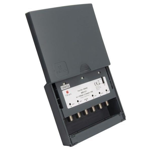 Grote foto triax diseqc switch 4 1 mfd 411 inclusief behuizing computers en software netwerkkaarten routers en switches