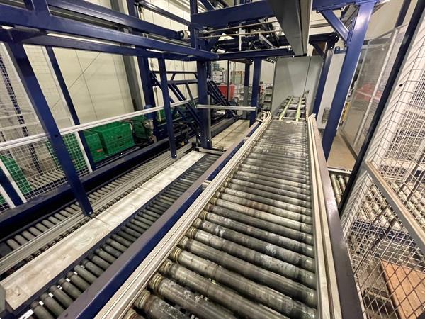 Grote foto koat weegsysteem voor trostomaten inclusief palletiseerder agrarisch tuinbouw