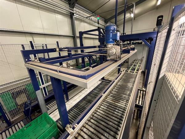 Grote foto koat weegsysteem voor trostomaten inclusief palletiseerder agrarisch tuinbouw