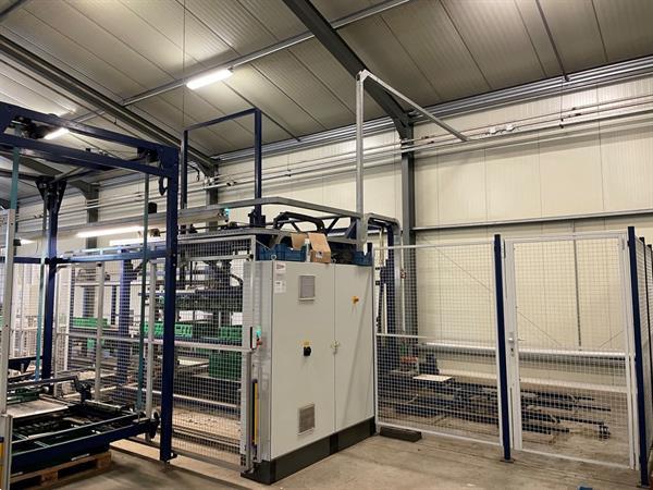 Grote foto koat weegsysteem voor trostomaten inclusief palletiseerder agrarisch tuinbouw