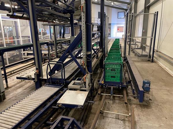 Grote foto koat weegsysteem voor trostomaten inclusief palletiseerder agrarisch tuinbouw