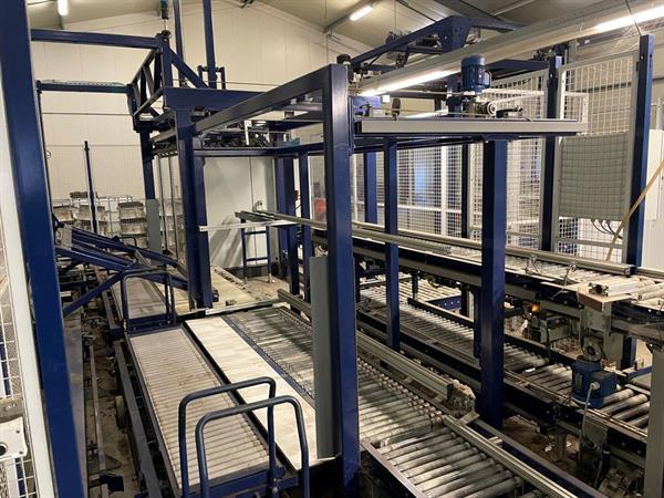 Grote foto koat weegsysteem voor trostomaten inclusief palletiseerder agrarisch tuinbouw