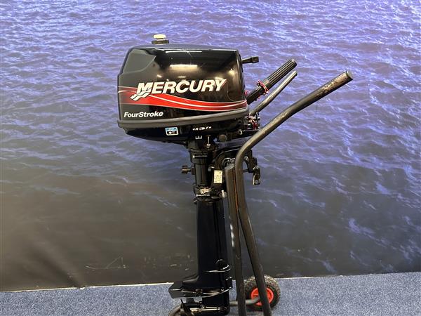 Grote foto mercury 4 pk buitenboordmotor artikel nummer 7690 watersport en boten buiten en binnenboordmotoren