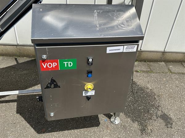Grote foto arco opvoerband rvs frame doe het zelf en verbouw afvalverwerking