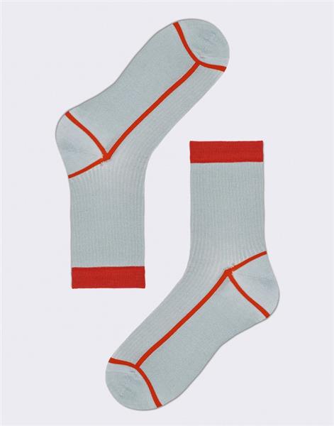Grote foto hysteria by happy socks hysteria lily grey 36 38 kleding heren ondergoed