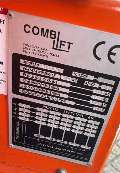 Grote foto combilift esl 3070 doe het zelf en verbouw hefwerktuigen