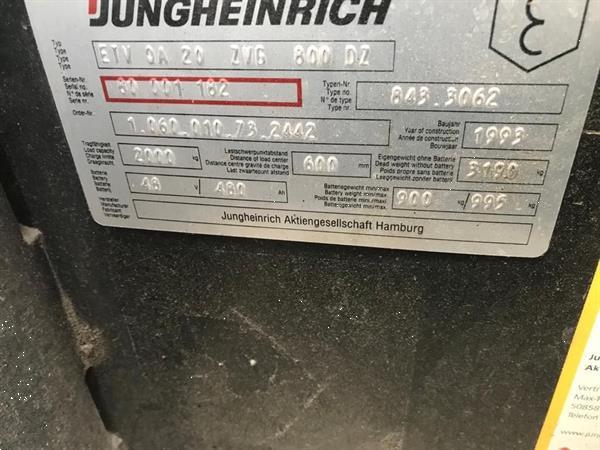 Grote foto jungheinrich vierweg zijlader etvq 20 doe het zelf en verbouw hefwerktuigen