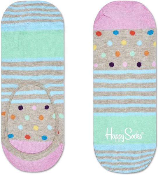 Grote foto happy socks happy socks sneakersok stripe dot 41 46 kleding heren ondergoed