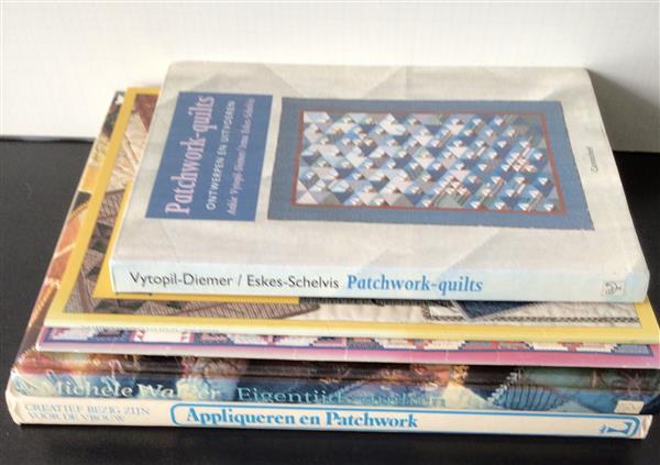 Grote foto patchwork quilt boeken hobby en vrije tijd borduren