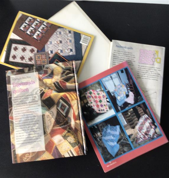 Grote foto patchwork quilt boeken hobby en vrije tijd borduren