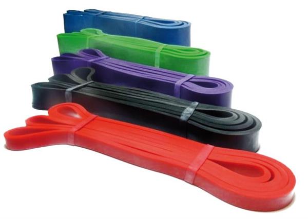 Grote foto toorx fitness power bands resistance bands weerstandsbanden oranje 2080 x 4 5 x 6 5 mm sport en fitness fitness