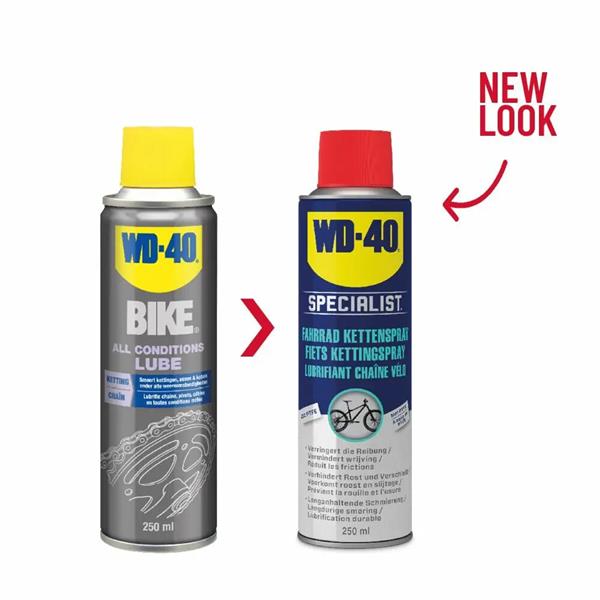 Grote foto wd 40 specialist fiets kettingspray 250ml doe het zelf en verbouw gereedschappen en machines
