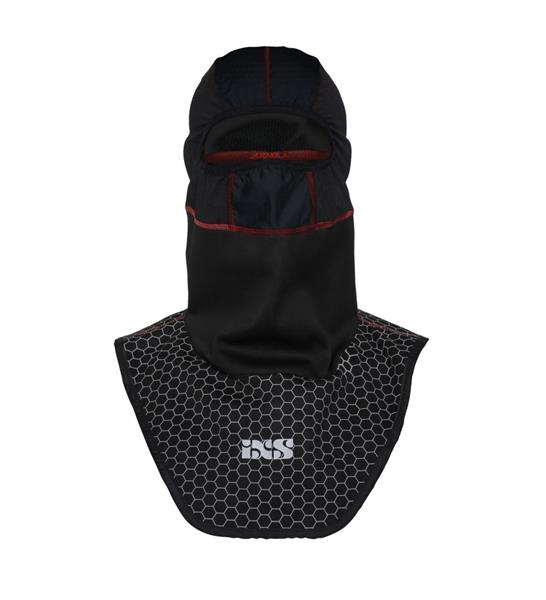 Grote foto ixs balaclava 365 zwart grijs helmmuts motoren kleding