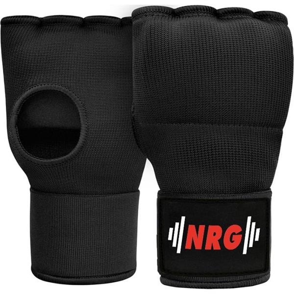 Grote foto nrg fitness gel binnenhandschoenen met bandage maat s sport en fitness vechtsporten en zelfverdediging