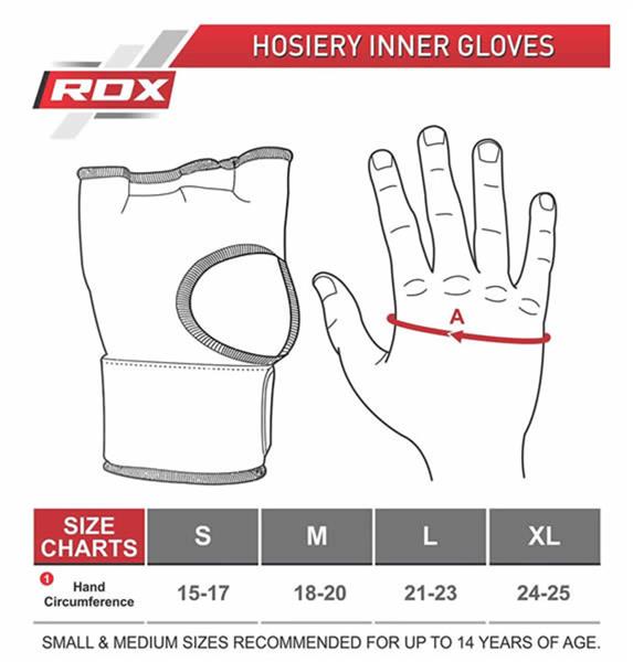 Grote foto nrg fitness gel binnenhandschoenen met bandage maat s sport en fitness vechtsporten en zelfverdediging