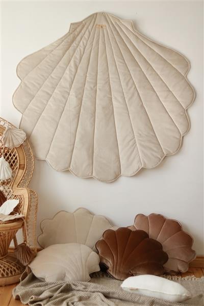 Grote foto velvet shell mat cream cream kinderen en baby complete kinderkamers