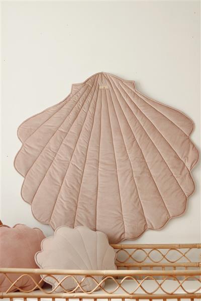 Grote foto velvet shell mat powder pink powder pink kinderen en baby complete kinderkamers