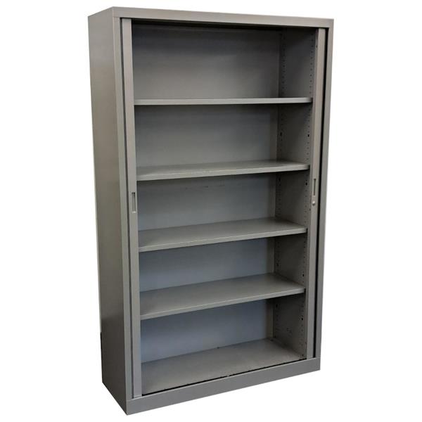 Grote foto roldeurkast zilvergrijs zilvergrijs 198 x 120 x 42 b keus huis en inrichting overige