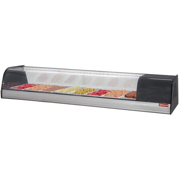 Grote foto gekoeld uitstalraam voor tapas 8x gn 1 3 40 mm inbegrepen diamond tr8 tp r6 diversen overige diversen