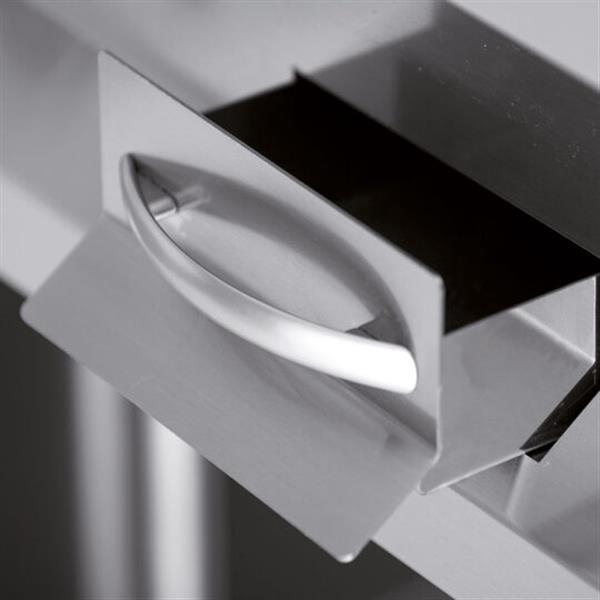 Grote foto elektrische vlakke bakplaat module 1 2 op open kast diamond e9 pla4 diversen overige diversen
