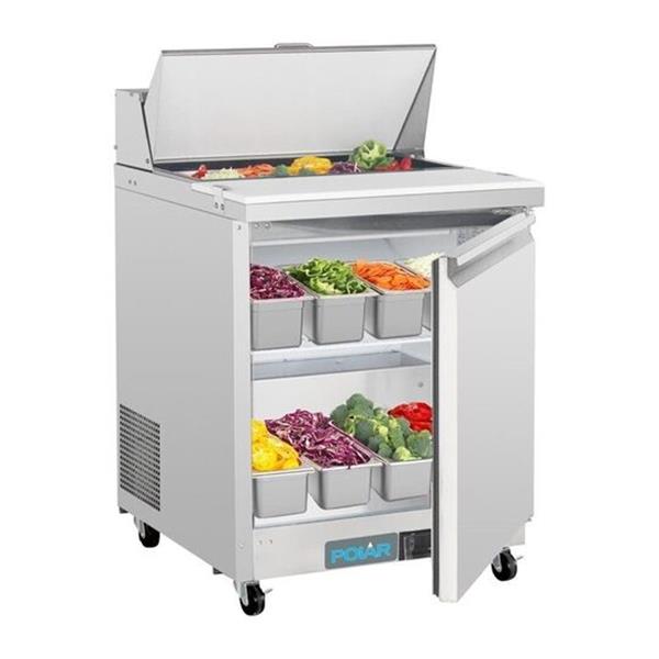 Grote foto polar u serie saladette 154l 8x gn 1 6 gastronoble ua009 diversen overige diversen