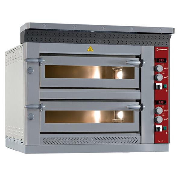 Grote foto elektrische pizzaoven 2x 6 pizzas amp 248 350 mm diamond ld12 35 n diversen overige diversen