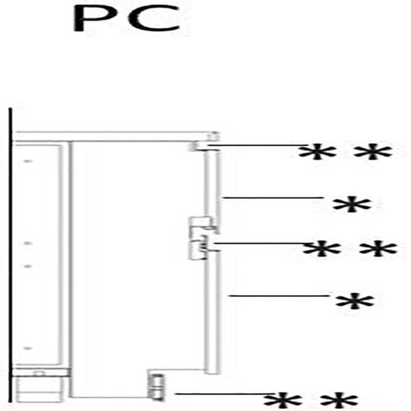 Grote foto decoratieve fronton kit neutrale toonbank houten paneel plint en lijstwerk diamond pc21c diversen overige diversen