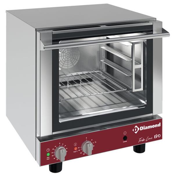 Grote foto elektrische convectieoven 4x gn 2 3 manuele bevochtiger diamond cge23 l diversen overige diversen