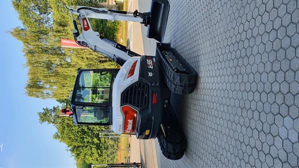 Grote foto bobcat e55z gratis hydraulische snelwissel en 3 bakken doe het zelf en verbouw kranen en graafmachines