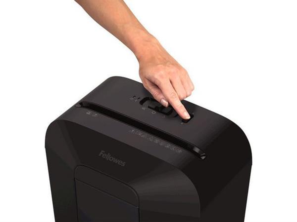 Grote foto fellowes powershred lx45 papierversnipperaar cross cut snippers p4 zakelijke goederen kantoorartikelen