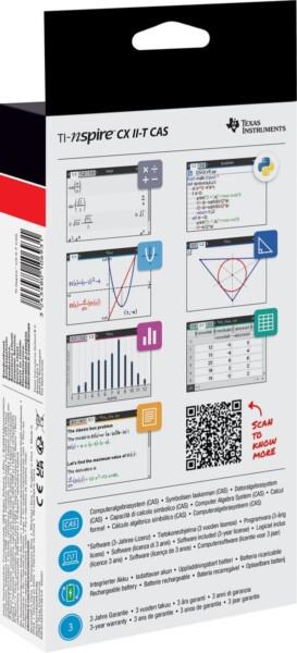 Grote foto texas instruments ti nspire cx ii t cas grafische rekenmachine zakelijke goederen kantoorartikelen