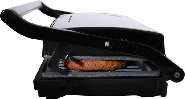 Grote foto tomado tgc2001s kleine contactgrill zwart rvs 750 watt verpakking beschadigd huis en inrichting keukenbenodigdheden