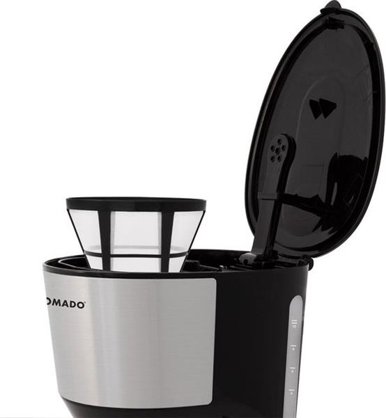 Grote foto tomado tcm1201s koffiezetapparaat filter 1x4 10 kopjes zwart rvs verpakking beschadigd witgoed en apparatuur koffiemachines en espresso apparaten