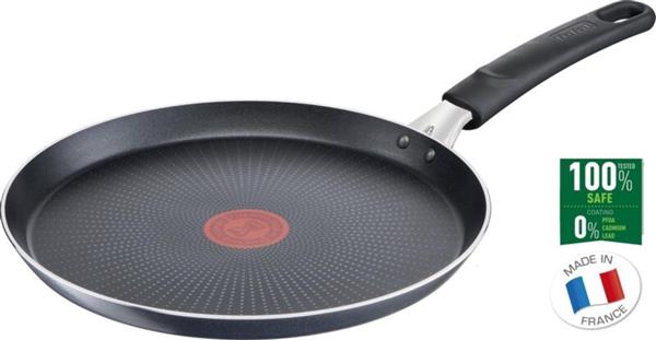 Grote foto tefal xl force pannenkoekpan 25 cm extra diep niet geschikt voor inductie huis en inrichting kookgerei