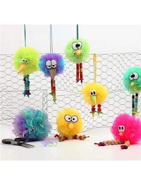 Grote foto pom pom maker d 3 5 8 5 cm 4 assorti diversen overige diversen