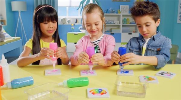 Grote foto aqua gelz refills doorzichtige kleuren navulflessen hobbypakket kinderen en baby overige