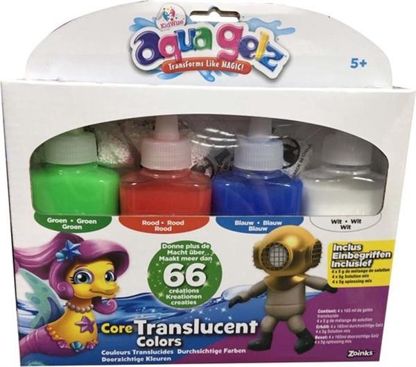 Grote foto aqua gelz refills doorzichtige kleuren navulflessen hobbypakket kinderen en baby overige