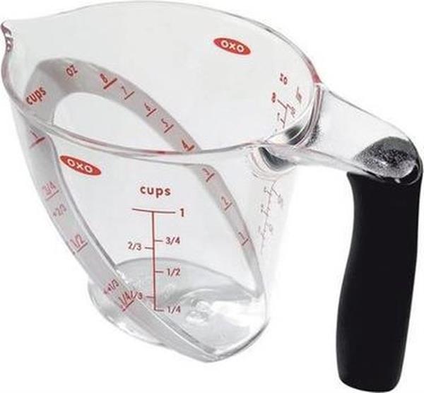 Grote foto maatbeker large 1000 ml oxo verpakking beschadigd huis en inrichting keukenbenodigdheden