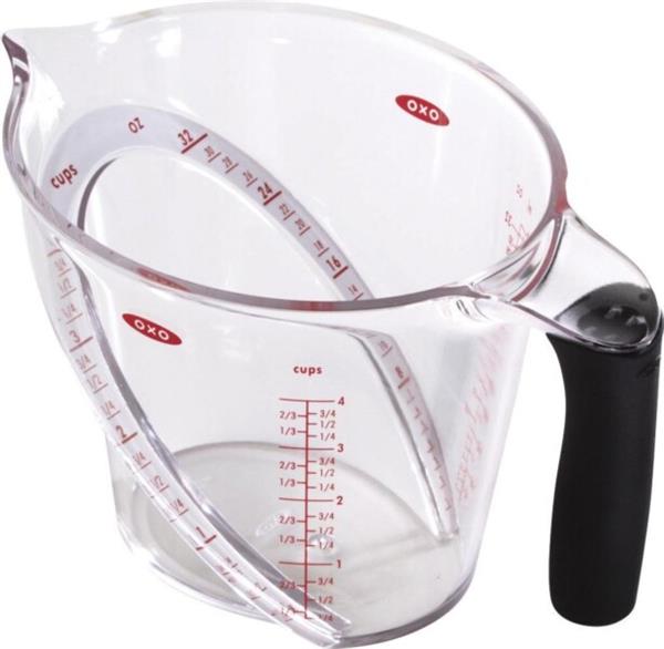 Grote foto maatbeker large 1000 ml oxo verpakking beschadigd huis en inrichting keukenbenodigdheden