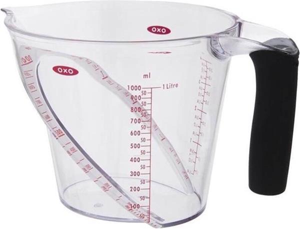 Grote foto maatbeker large 1000 ml oxo verpakking beschadigd huis en inrichting keukenbenodigdheden